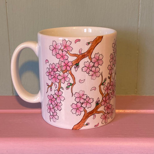 Cherry Blossom Ceramic Mug