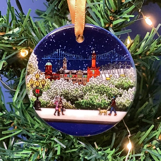 Christmas in Middlesbrough Christmas Tree Decoration