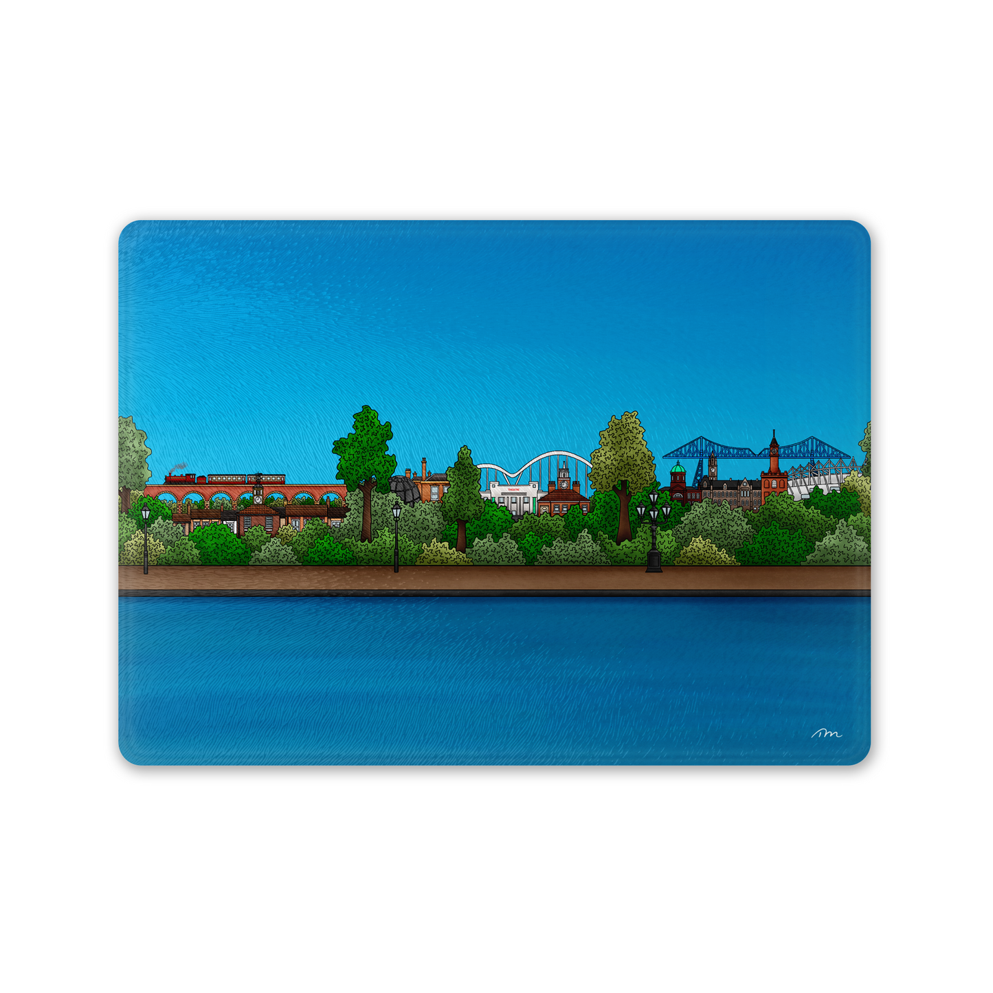 Teesside Glass Chopping Board