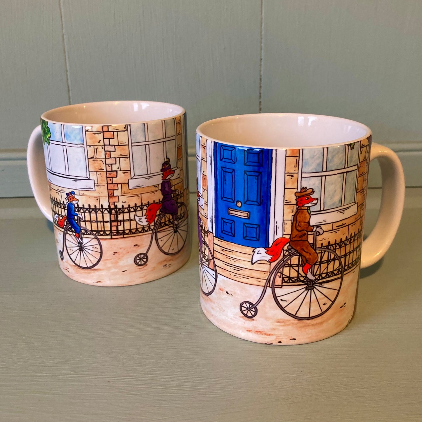 The Foxes Grand Day Out Ceramic Mug