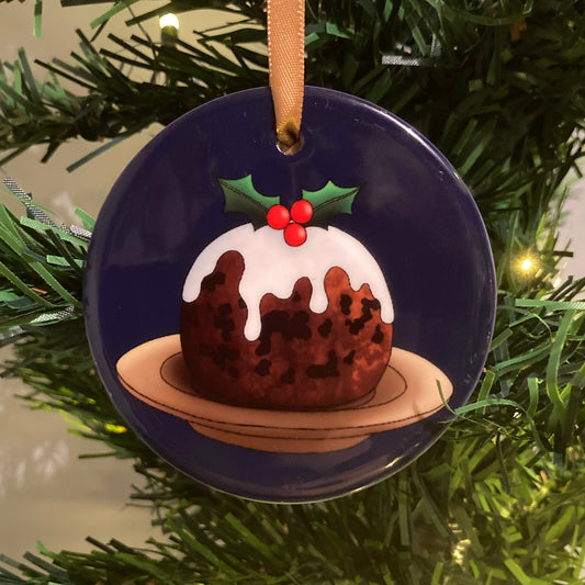 Christmas Pudding Christmas Tree Decoration