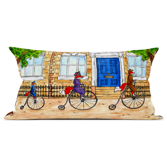 The Foxes Grand Day Out Cushion