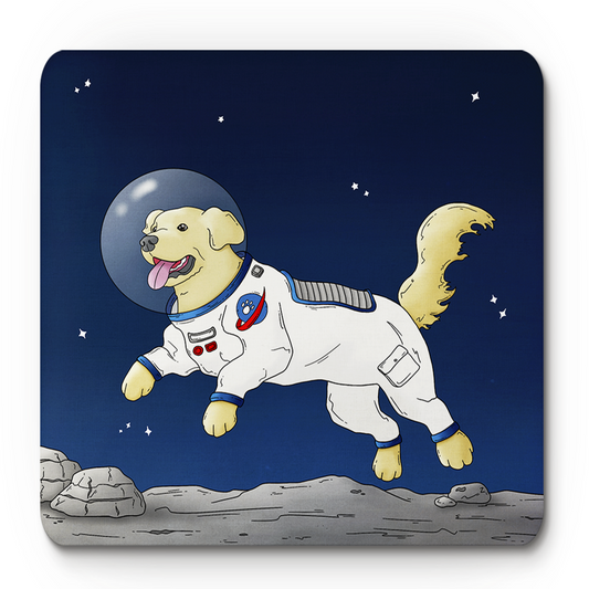 Moon Walkies Square Placemat
