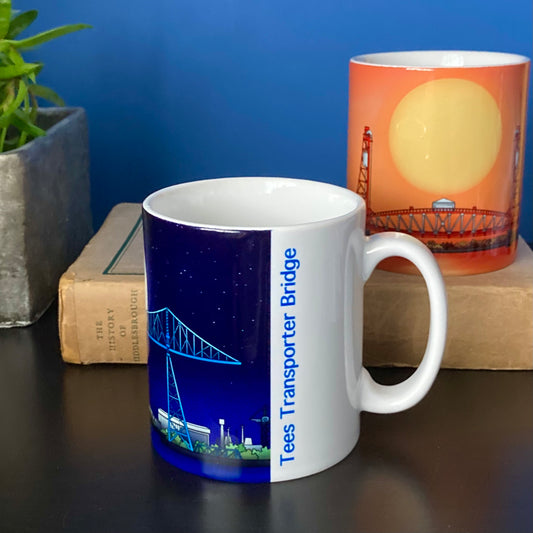 Tees Transporter Bridge 10oz Ceramic Mug