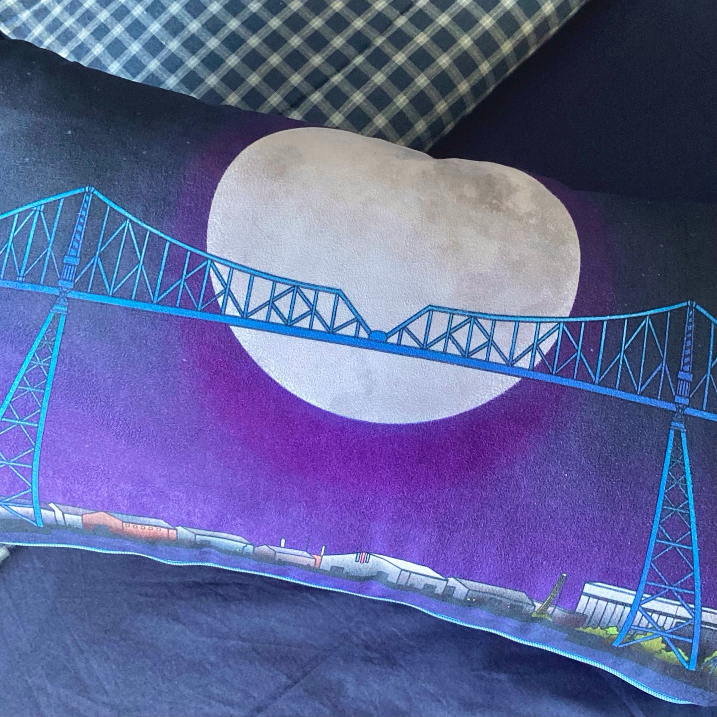 Tees Transporter Bridge Cushion