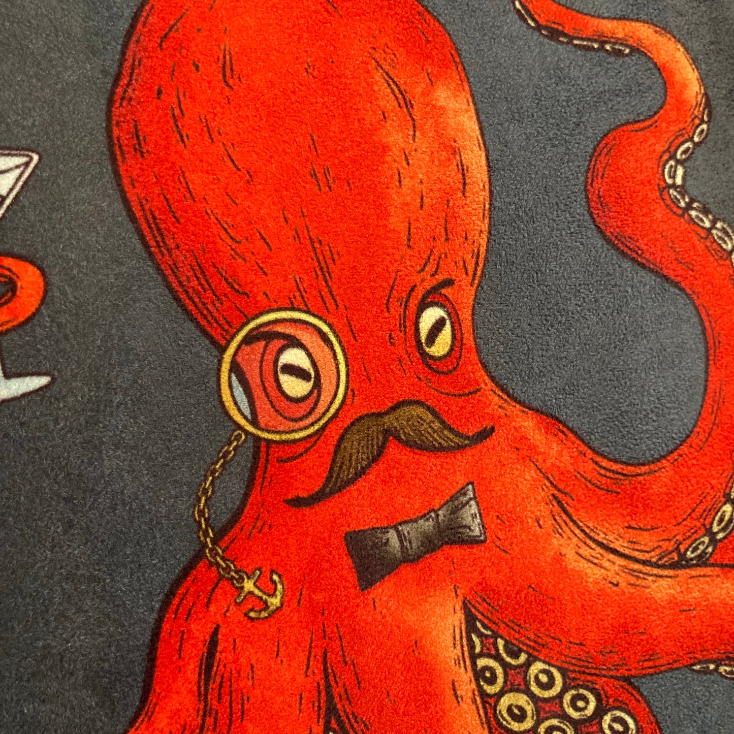 Deeply Dapper Octopus Cushion