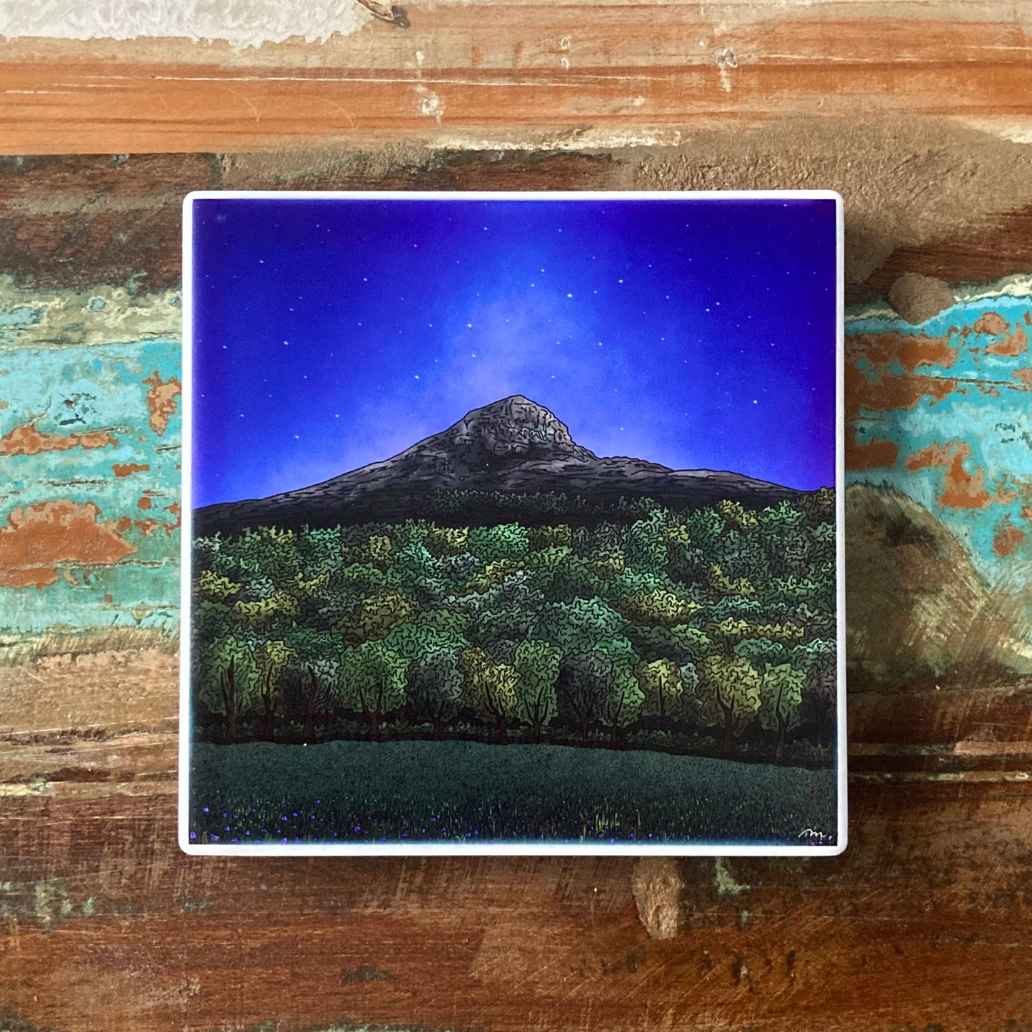 Roseberry Topping Ceramic Coaster