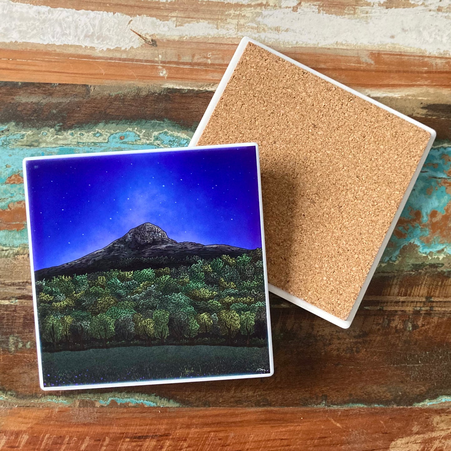 Roseberry Topping Ceramic Coaster