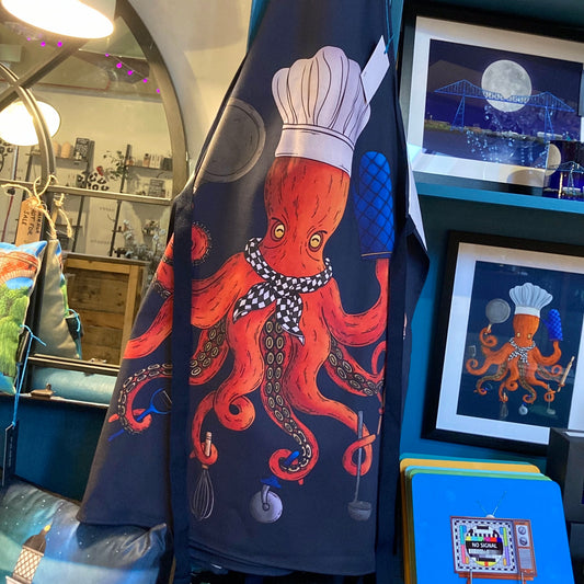 Deeply Delicious Octopus Apron (Adult Size)
