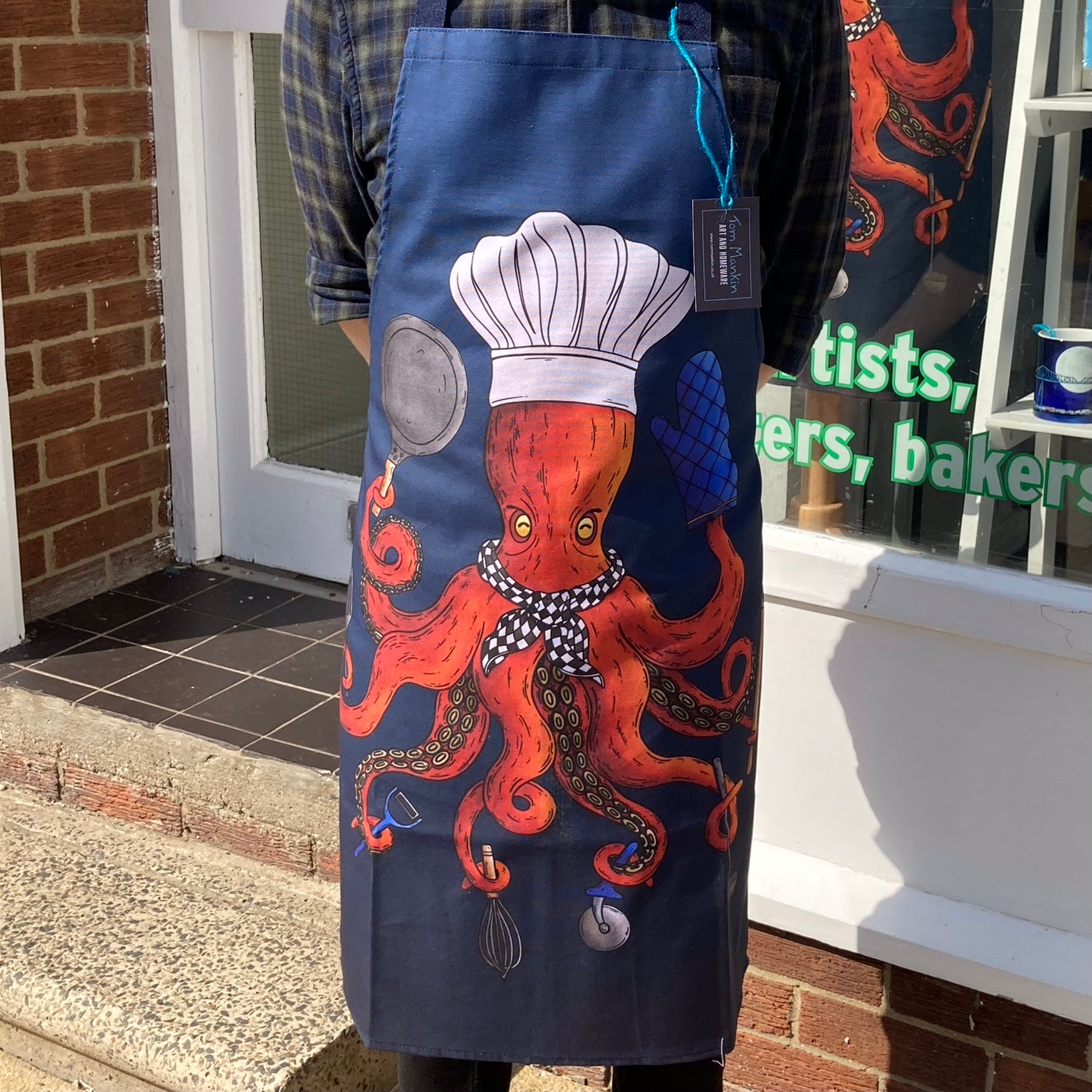 Deeply Delicious Octopus Apron (Adult Size)