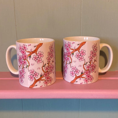 Cherry Blossom Ceramic Mug