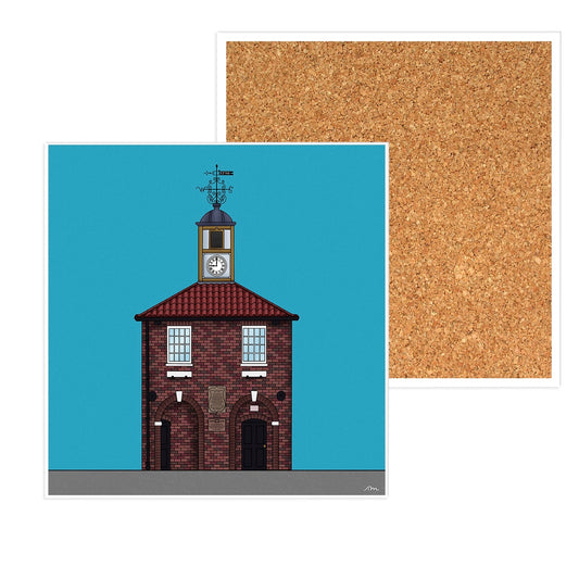 Yarm Town Hall Ceramic Coaster