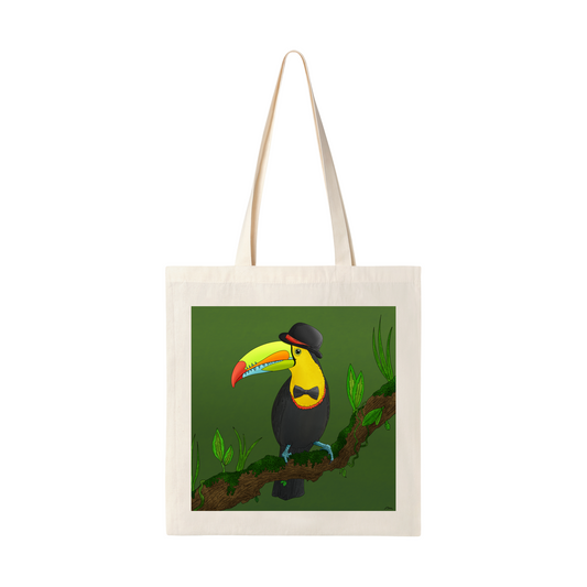 Toucan About Town Toucan Tote Bag
