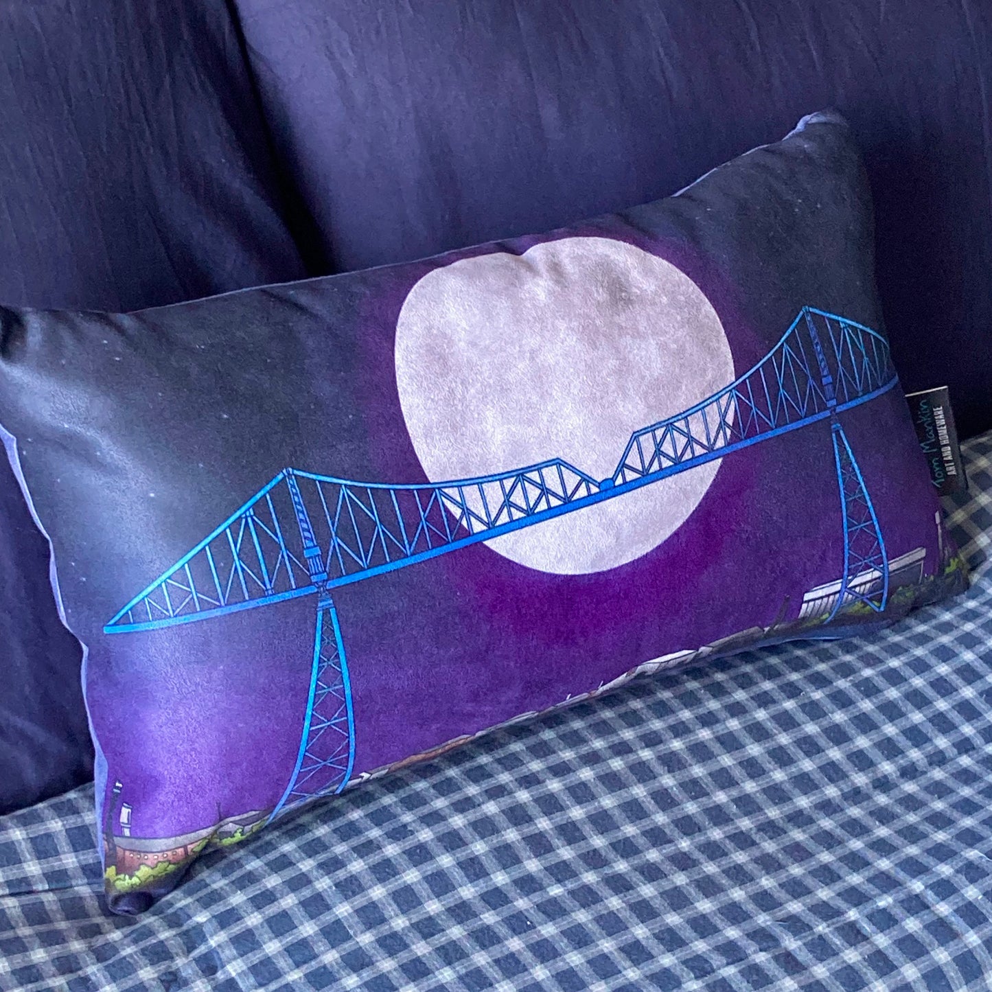 Tees Transporter Bridge Cushion