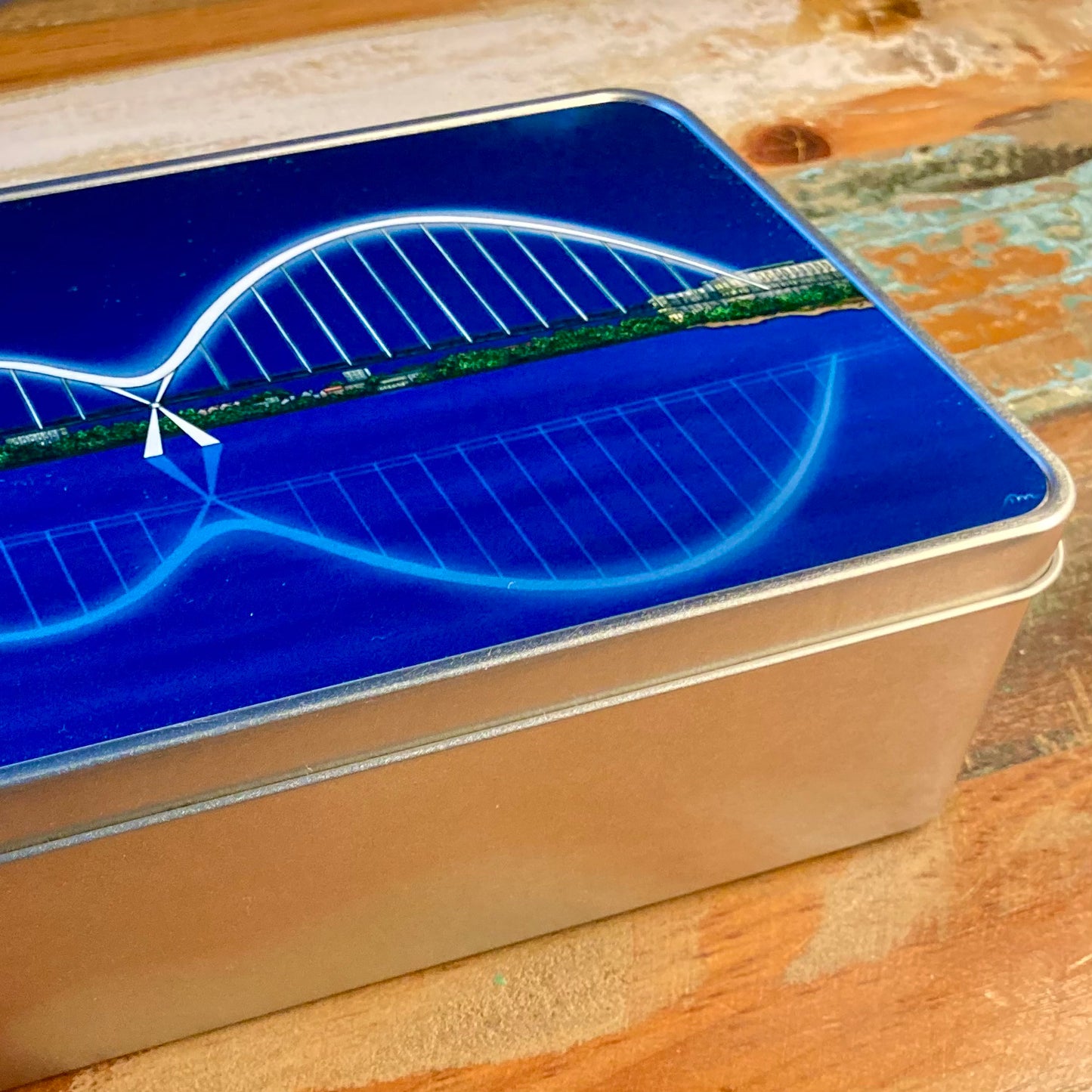 Stockton Infinity Bridge Trinket Tin