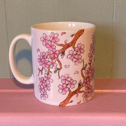 Cherry Blossom Ceramic Mug