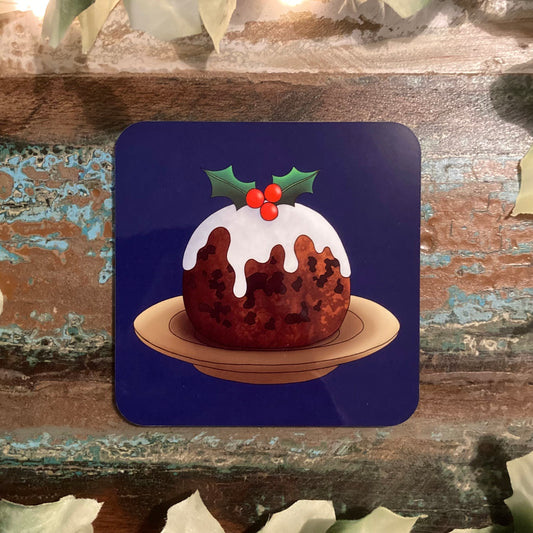 Christmas Pudding Coaster