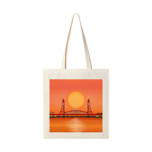 Tees Newport Bridge Tote Bag