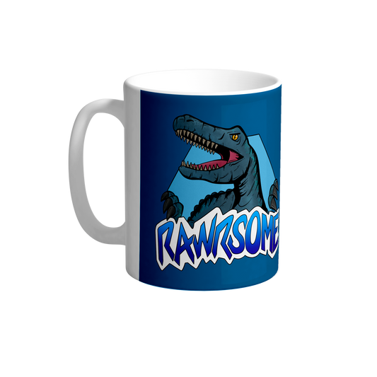 Rawrsome 10oz Ceramic Dinosaur Mug