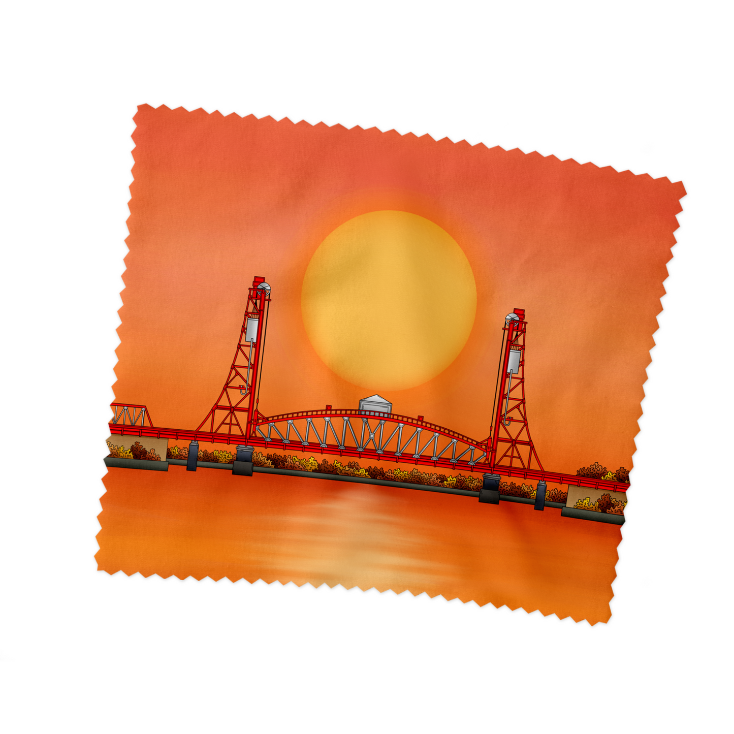 Tees Newport Bridge Lens Cleaning Cloth