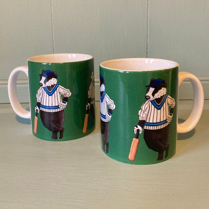 Cricket Badger Ceramic Mug