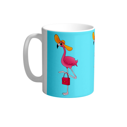 Ms Flo Mingo Ceramic Flamingo Mug