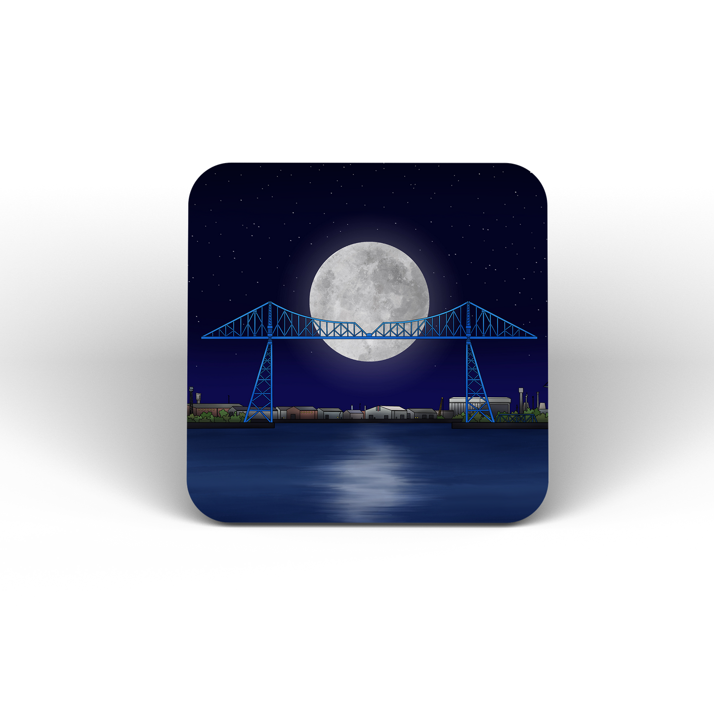 Tees Transporter Bridge Coasters (Set of 4)