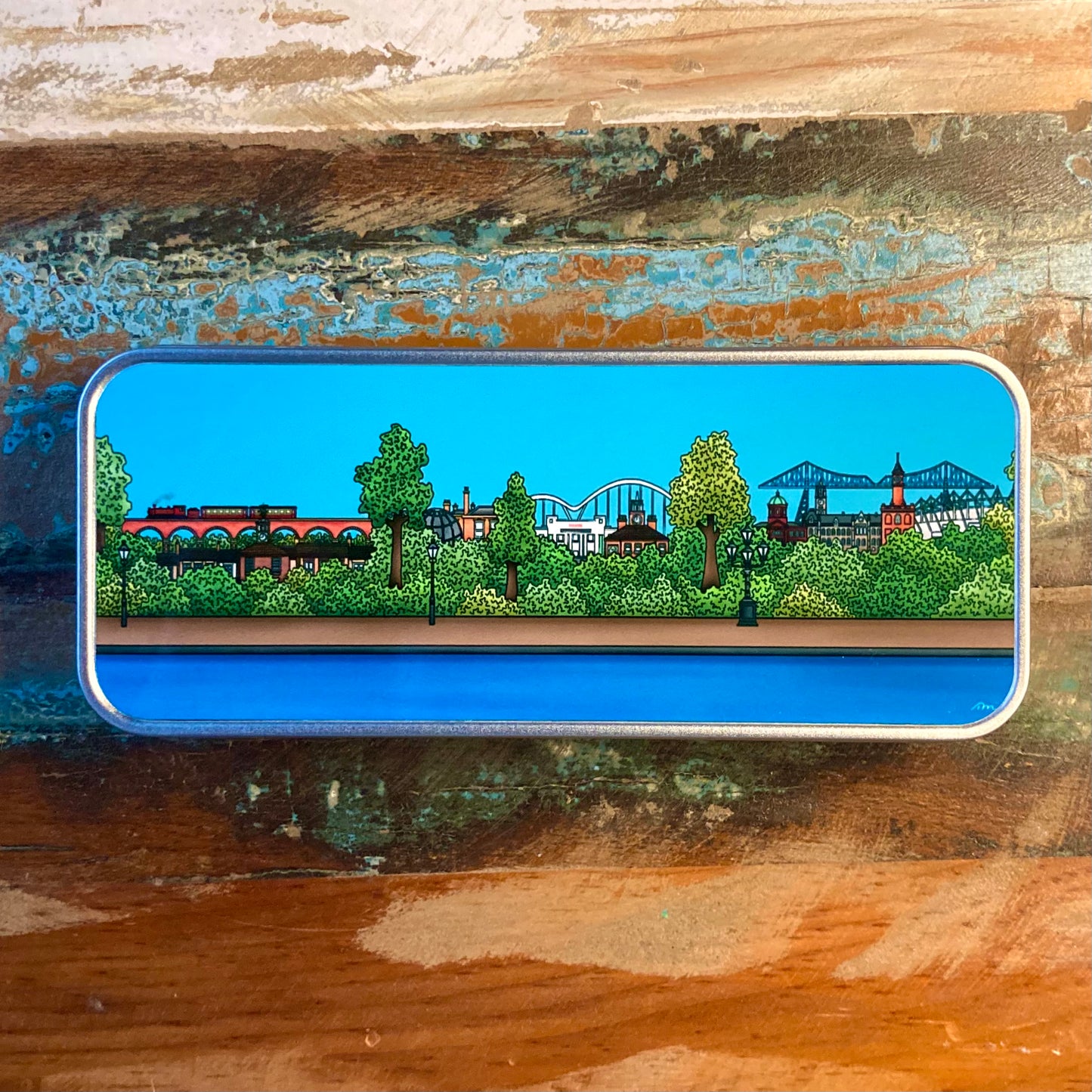 Teesside Pencil Tin