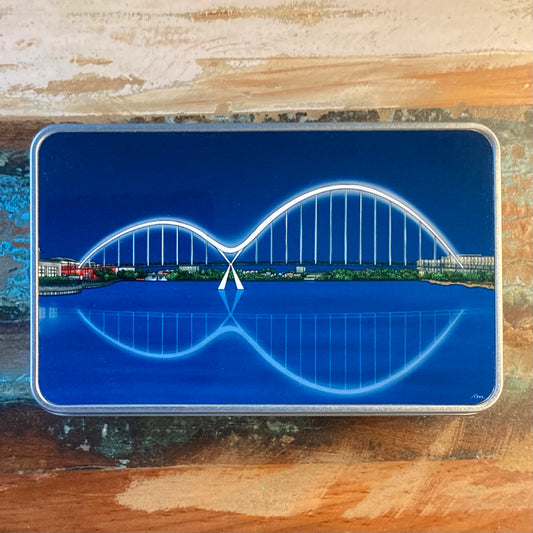 Stockton Infinity Bridge Trinket Tin