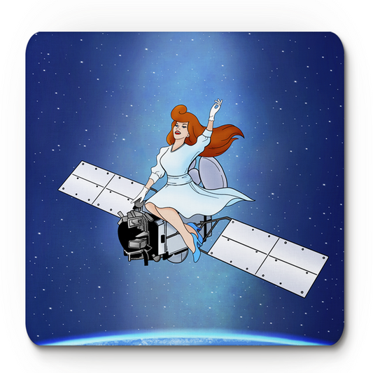 Satellite Girl Square Placemat