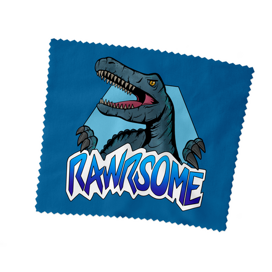 Rawrsome Dinosaur Lens Cleaning Cloth