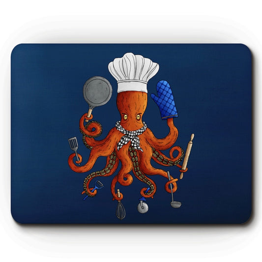 Deeply Delicious Octopus Chef Placemat