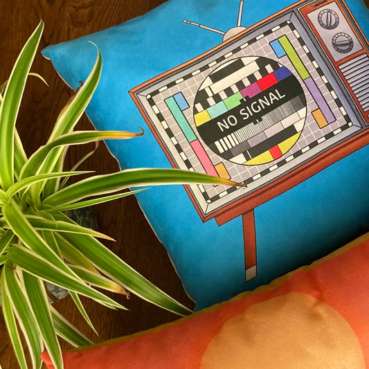 Retro Television Cushion