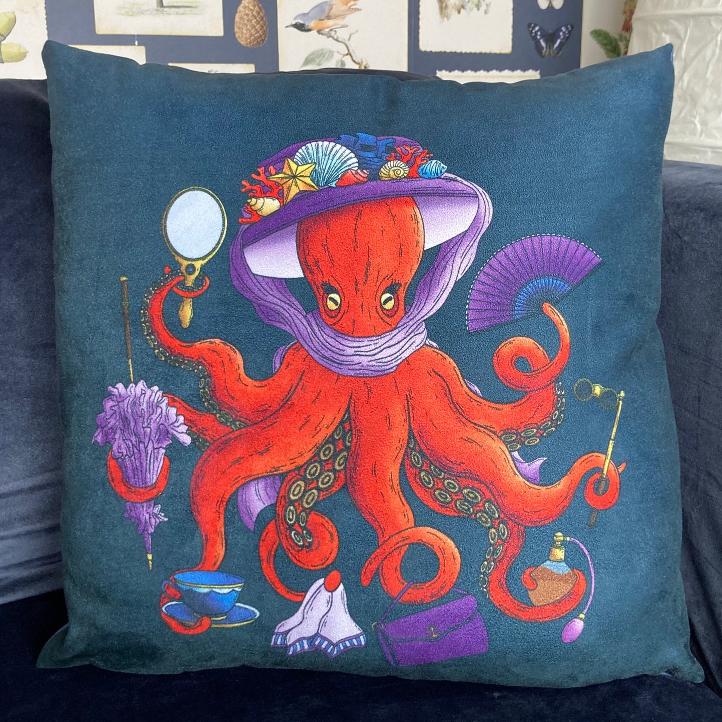 Deeply Dainty Octopus Cushion