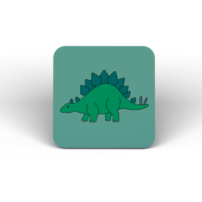 Colourful Dinosaur Coasters (Set of 4)