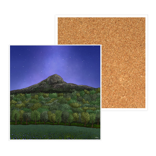 Roseberry Topping Ceramic Coaster