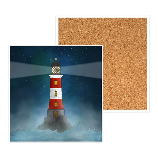The Lighthouse Ceramic Coaster