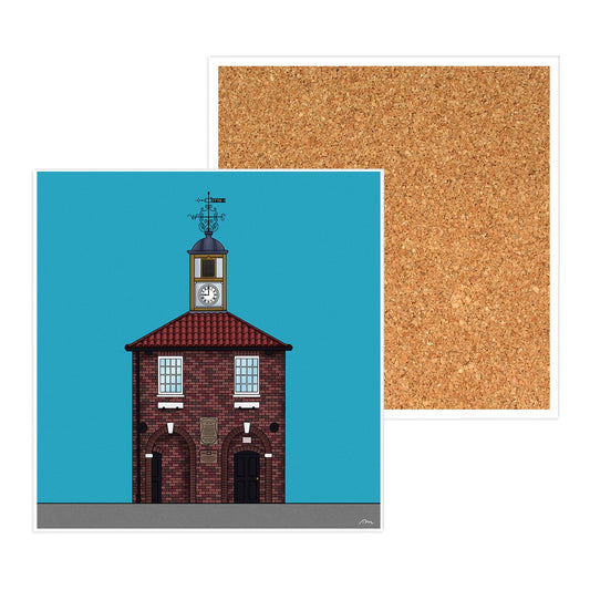 Yarm Town Hall Ceramic Coaster