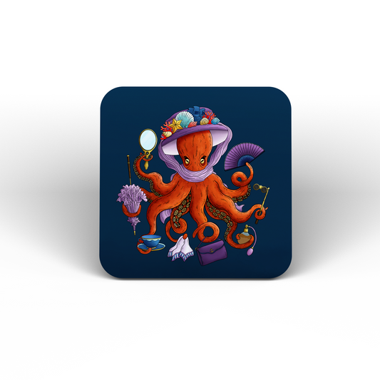 Deeply Dainty Octopus Coaster
