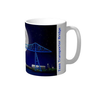 Tees Transporter Bridge Ceramic Mug