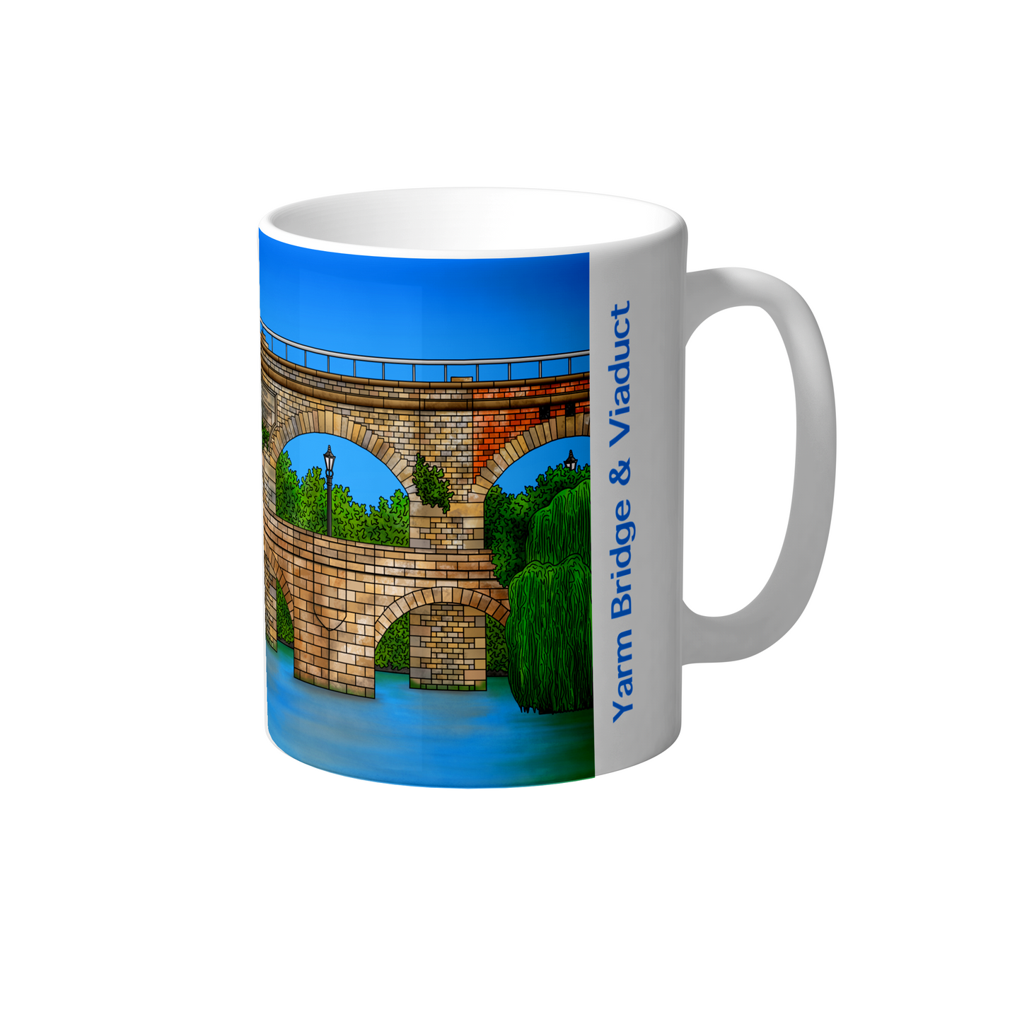 Yarm Bridge and Viaduct 10oz Ceramic Mug