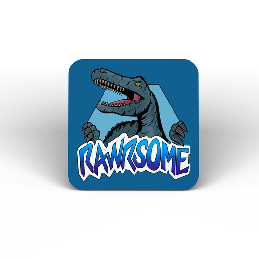 Rawrsome Dinosaur Coasters (Set of 4)