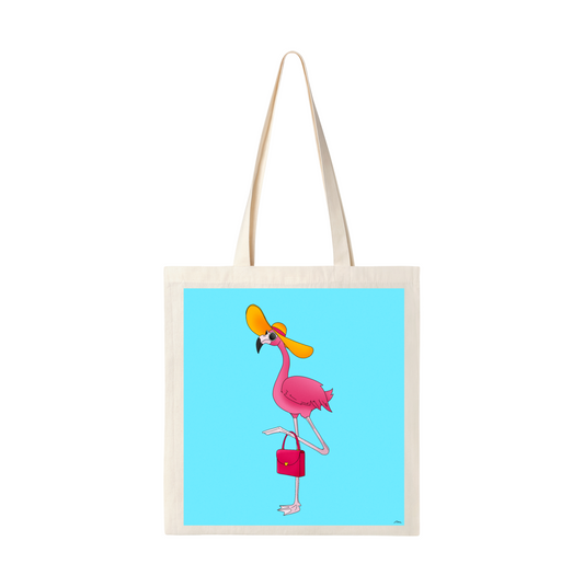 Ms Flo Mingo Flamingo Tote Bag