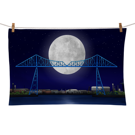 Tees Transporter Bridge Tea Towel