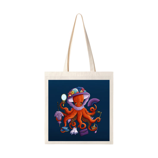 Deeply Dainty Octopus Tote Bag